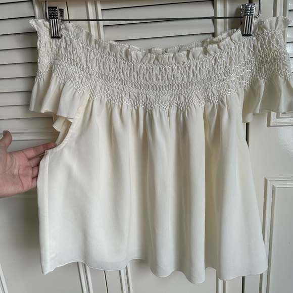 Lands' End Tops Landsend Off Shoulder Top Poshmark